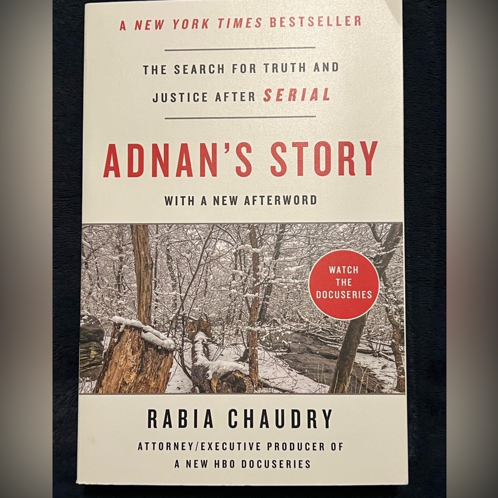 NWT. Paperback. Adnan’s Story. From the podcast serial to‎ best selling book.